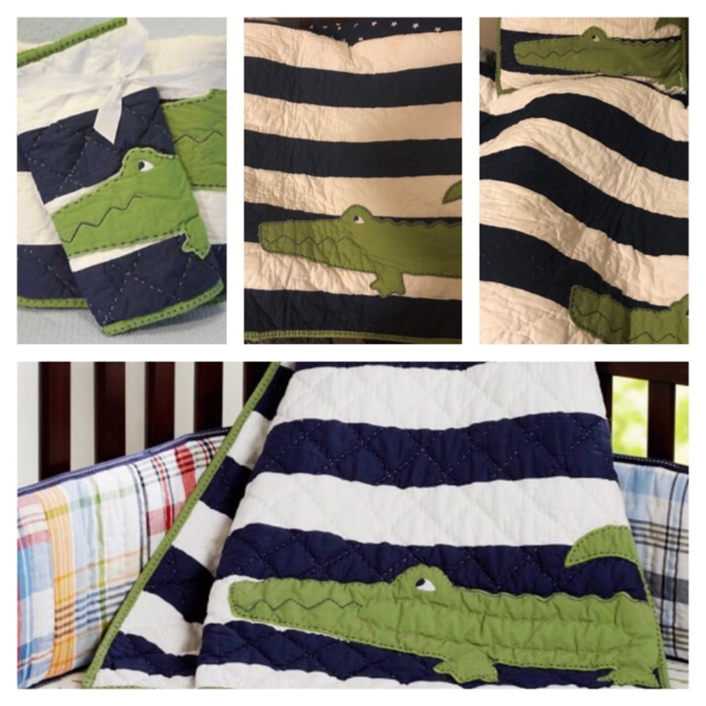 Pottery Barn Kids Toddler Quilt and Sham